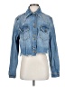 Free People Blue Denim Jacket Size S - photo 1