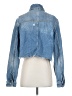 Free People Blue Denim Jacket Size S - photo 2