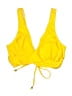 Cupshe Solid Yellow Swimsuit Top Size XS - photo 1