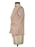 Zara 100% Polyester Tan Sleeveless Blouse Size S - photo 5
