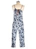 Unbranded Graphic Tropical Blue Jumpsuit Size M (estimated) - photo 2