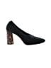 Loeffler Randall Animal Print Black Heels Size 6 1/2 - photo 1