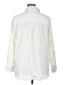 D&Co. Solid Ivory Long Sleeve Button-Down Shirt Size XL - photo 2