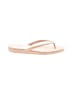 Crocs Tan Flip Flops Size 7 - photo 1