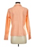 Assorted Brands 100% Cotton Color Block Orange Long Sleeve Blouse Size 8 Petite - photo 2