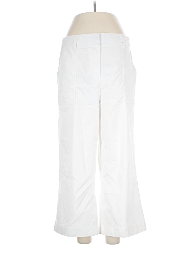 Pre-owned Calvin Klein Dress Pants In White