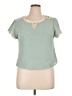 Unbranded Green Short Sleeve Blouse Size XL - photo 1