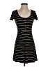 Aero Stripes Black Casual Dress Size S - photo 1