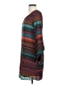 Rock 47 100% Polyester Print Teal Casual Dress Size S - photo 5