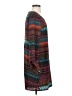 Rock 47 100% Polyester Print Teal Casual Dress Size S - photo 4