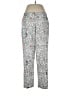 Seen Worn Kept Print Silver Casual Pants Size L - photo 1
