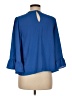 Zara Basic Blue 3/4 Sleeve Blouse Size M - photo 2
