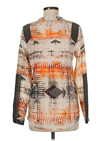 Waverly Grey Long Sleeve Blouse (view 2)
