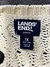 Lands' End 100% Cotton Ivory Pullover Sweater Size 1X - photo 7