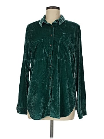 Pilcro Long Sleeve Button-Down Shirt (view 1)