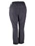 Catherines Solid Gray Active Pants Size 3X - photo 2