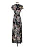 Auguste Floral Black Casual Dress Size 2 - photo 2