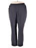 Catherines Solid Gray Active Pants Size 3X - photo 1
