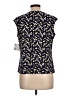 Kasper Blue Sleeveless Blouse Size L (petite) - photo 2