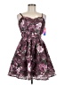 BCX Floral Purple Cocktail Dress Size 9 - photo 1