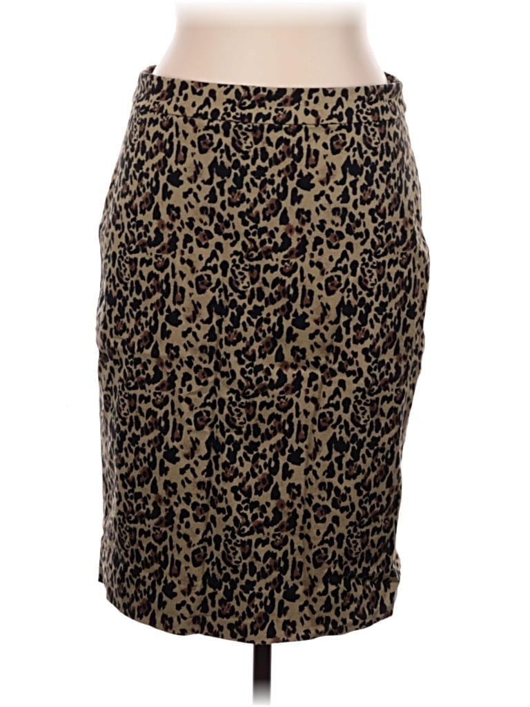 Pre-owned Jcrew Casual Skirt In Tan