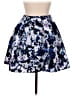 Express 100% Polyester Floral Blue Formal Skirt Size 8 - photo 1