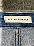 Flying Monkey Hearts Blue Jeans Size 26 waist - photo 4