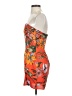 Superdown 100% Polyester Tropical Orange Cocktail Dress Size XXS - photo 5