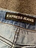 Express Jeans Hearts Blue Jeans Size 6 - photo 7
