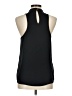 Naked Zebra 100% Polyester Black Sleeveless Blouse Size M - photo 2