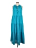 Max Studio 100% Polyester Teal Casual Dress Size L - photo 1