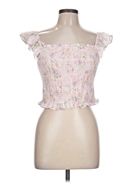 Peach Love Sleeveless Blouse
