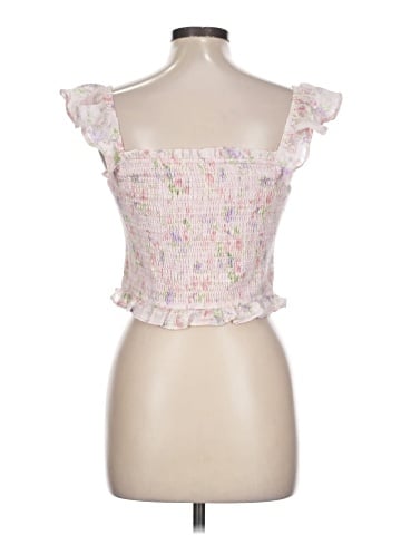 Peach Love Sleeveless Blouse (view 2)