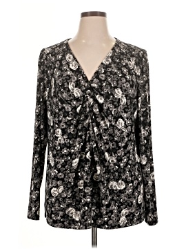 Isaac Mizrahi LIVE! Long Sleeve Blouse (view 1)