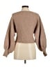 VICI Floral Tan Pullover Sweater Size M - photo 2