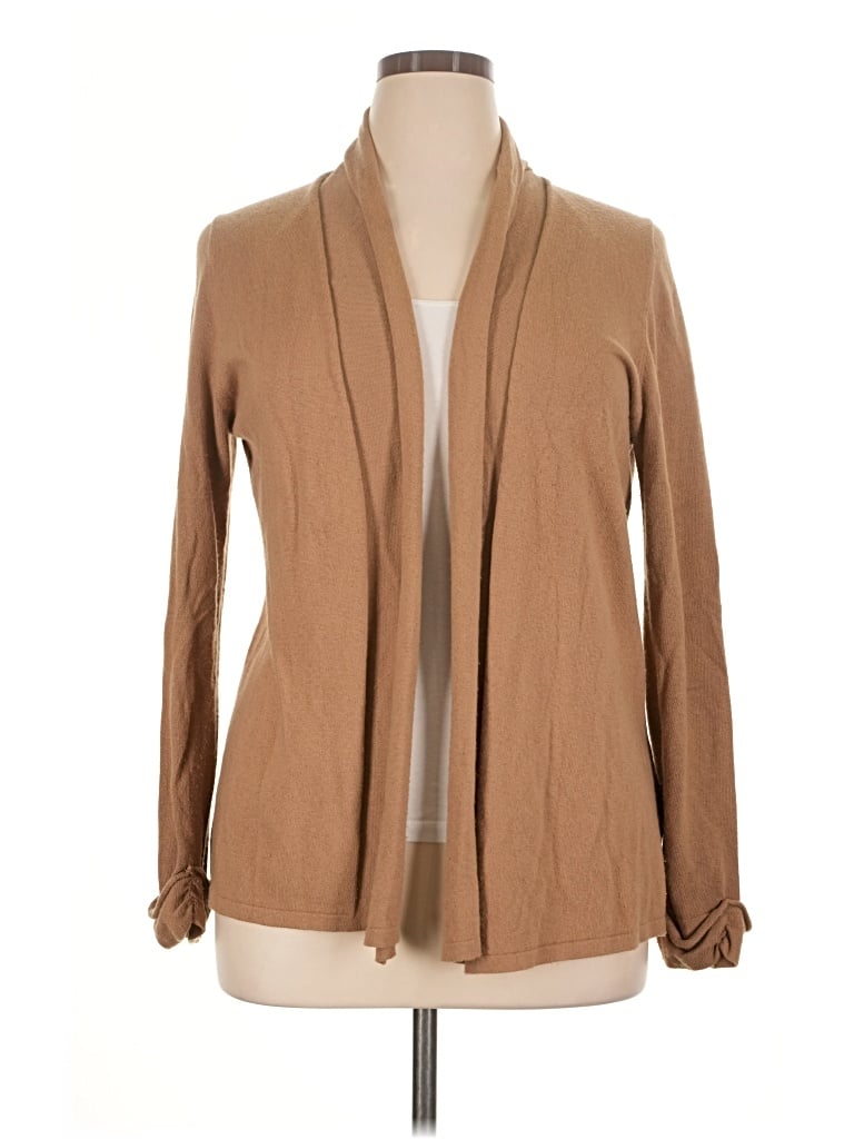 Pre-owned Boden Cardigan Sweater In Tan