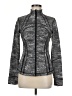 Lululemon Athletica Metallic Gray Track Jacket Size 6 - photo 1