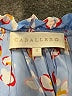 Caballero 100% Viscose Blue Short Sleeve Blouse Size S - photo 7