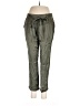 Blue Rain Solid Green Casual Pants Size M - photo 1
