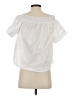 J.Crew 100% Cotton White Short Sleeve Blouse Size 4 - photo 2