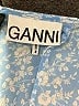 Ganni Paisley Blue Formal Skirt Size EU 34 / US 4 - photo 4