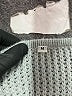 Unbranded 100% Acrylic Chevron-herringbone Gray Pullover Sweater Size M - photo 7