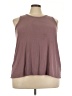 Old Navy Burgundy Sleeveless Blouse Size XXL - photo 1