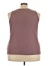 Old Navy Burgundy Sleeveless Blouse Size XXL - photo 2
