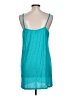 Assorted Brands Solid Teal Casual Dress Size L - photo 2