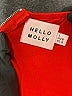 Hello Molly 100% Polyester Red Cocktail Dress Size 8 - photo 4