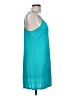 Assorted Brands Solid Teal Casual Dress Size L - photo 4