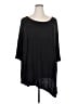 Terra & Sky Black 3/4 Sleeve Top Size 4X - photo 1