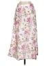 Francesca's 100% Polyester Floral Pink Casual Skirt Size S - photo 1