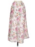 Francesca's 100% Polyester Floral Pink Casual Skirt Size S - photo 2